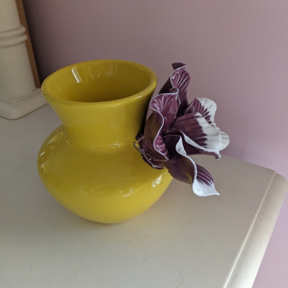 Anthropologie Orchid 3D floral vase - Picture 3 of 3